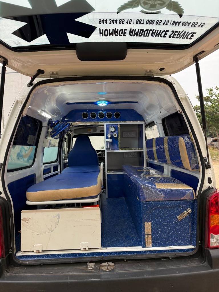 Homage Ambulance Patient Transport Interior