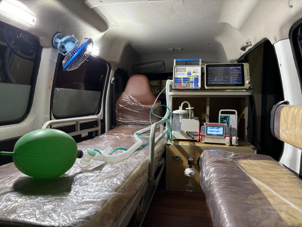 Homage ICU Ambulance – Life Support Equipment