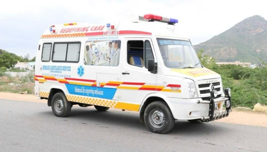 Ambulance on duty